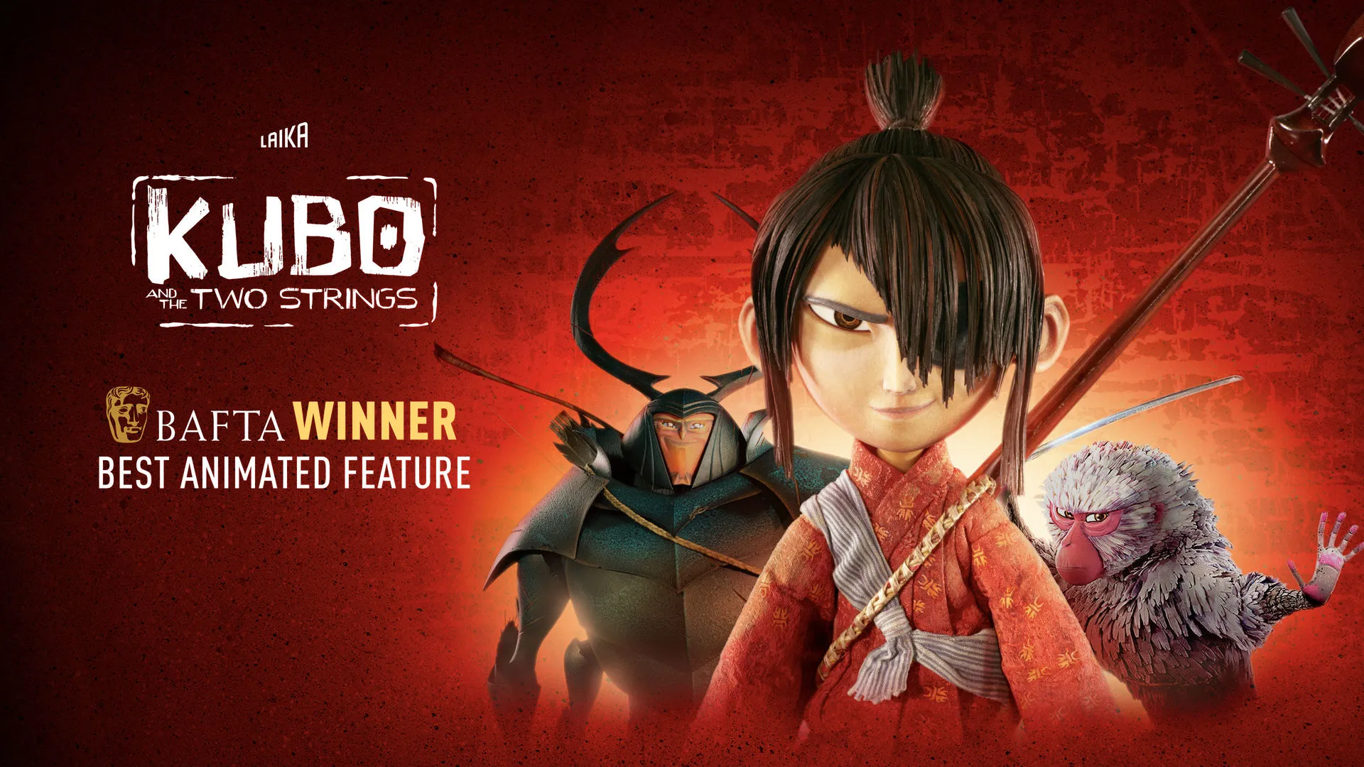 Kubo and the Two Strings - BAFTA Winner: Best Animated Feature