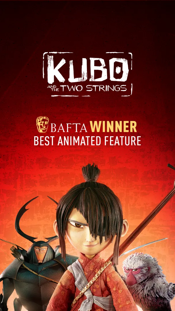 Kubo and the Two Strings - BAFTA Winner: Best Animated Feature