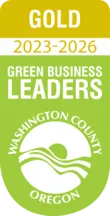 Washington County Oregon Green Business Leaders Gold Award 2023–2026