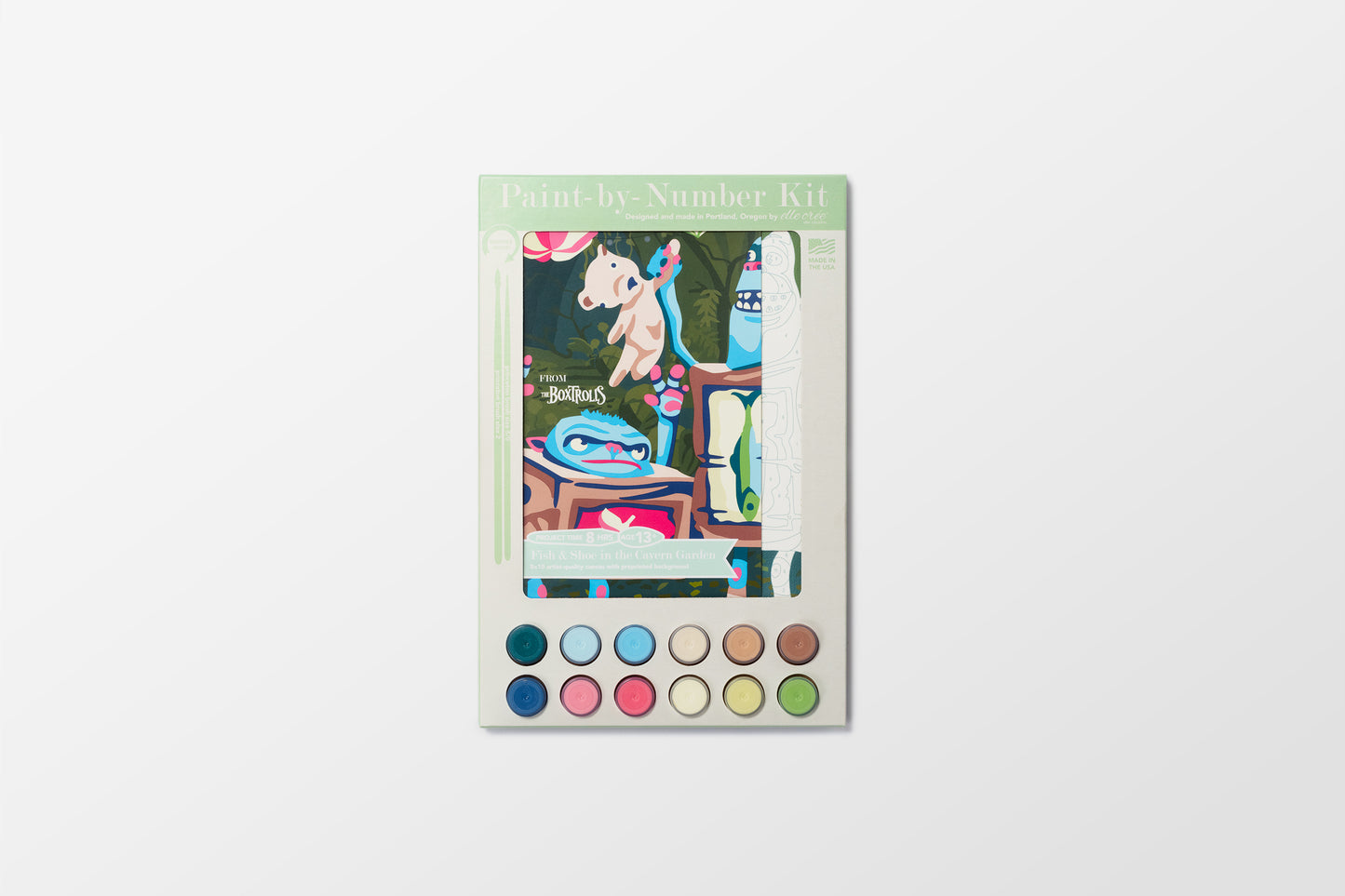 Boxtrolls Cavern Garden Paint-By-Number Kit