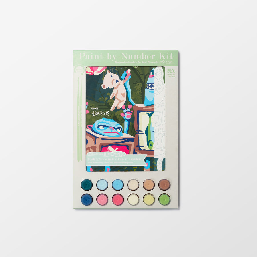 Boxtrolls Cavern Garden Paint-By-Number Kit Image