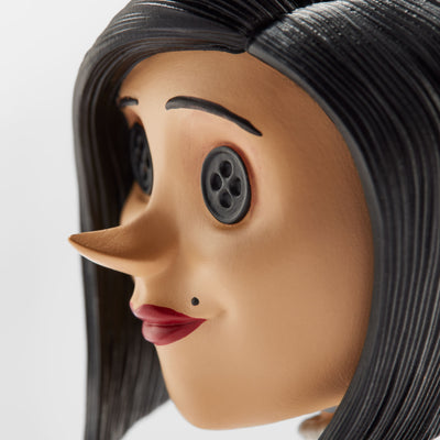 Close-up of the Other Mother Bobblehead's face