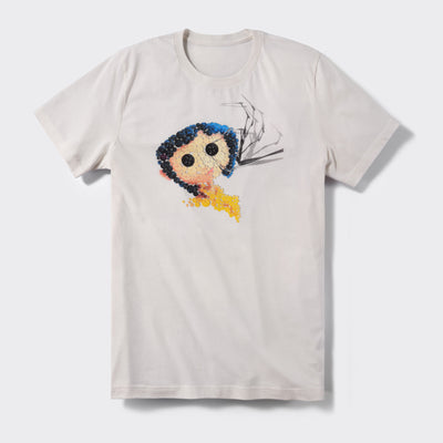 Coraline Button Art Anniversary Tee