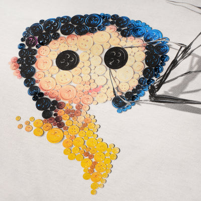 Coraline Button Art Anniversary Tee