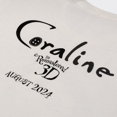 Coraline Button Art Anniversary Tee