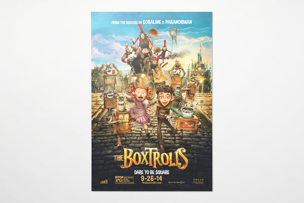 The Boxtrolls Original One-Sheet Release Poster Image