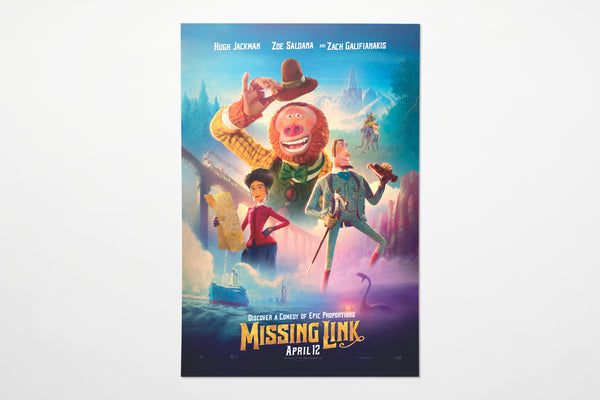 Missing Link Original One-Sheet Release Poster Image