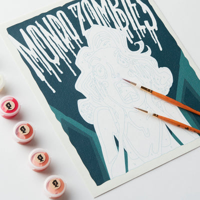 ParaNorman Mondo Zombies Paint-by-Number Kit